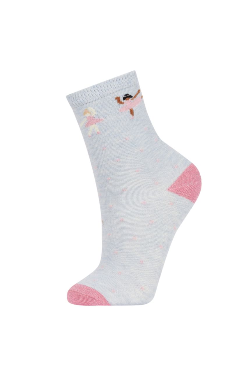 GIRLS & TEENS MIXED Girls 3 Pack Cotton Long Socks