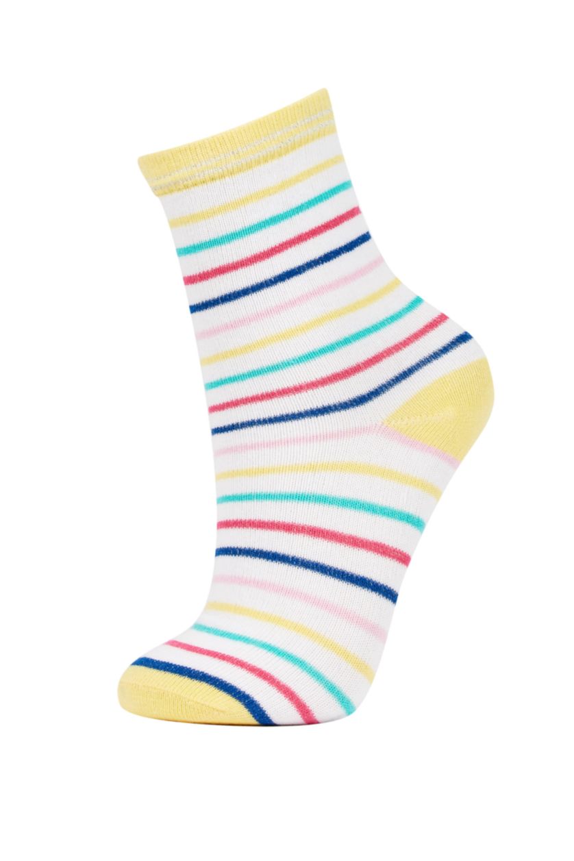 GIRLS & TEENS MIXED Girls 5 Pack Cotton Long Socks