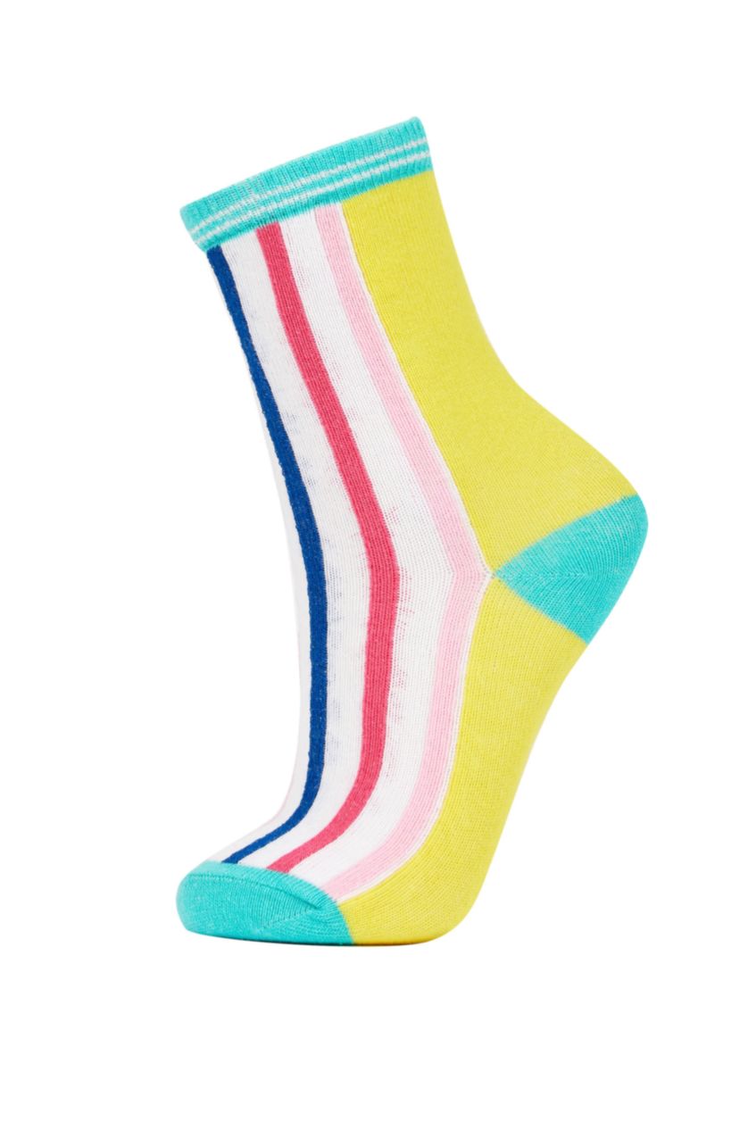 GIRLS & TEENS MIXED Girls 5 Pack Cotton Long Socks