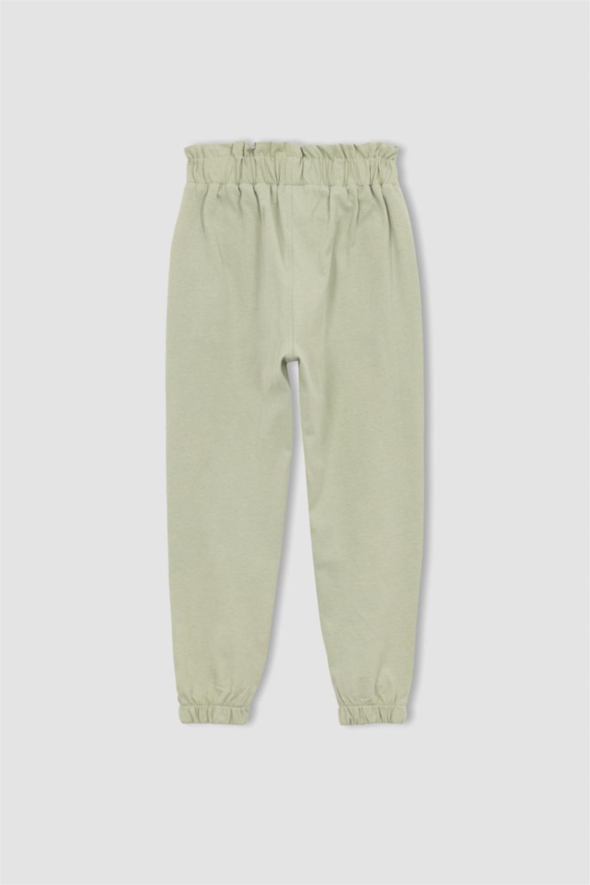 بنات أكوا بنطلون بناتي جيرسي جوجر فيت