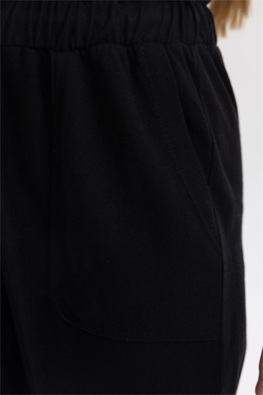 GIRLS & TEENS Black بنطلون جوجر فيت