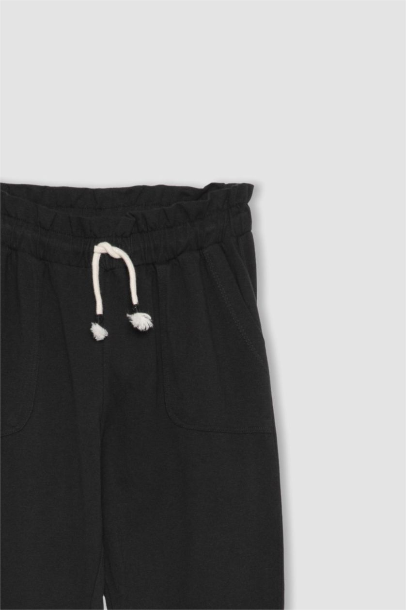 GIRLS & TEENS Black بنطلون جوجر فيت