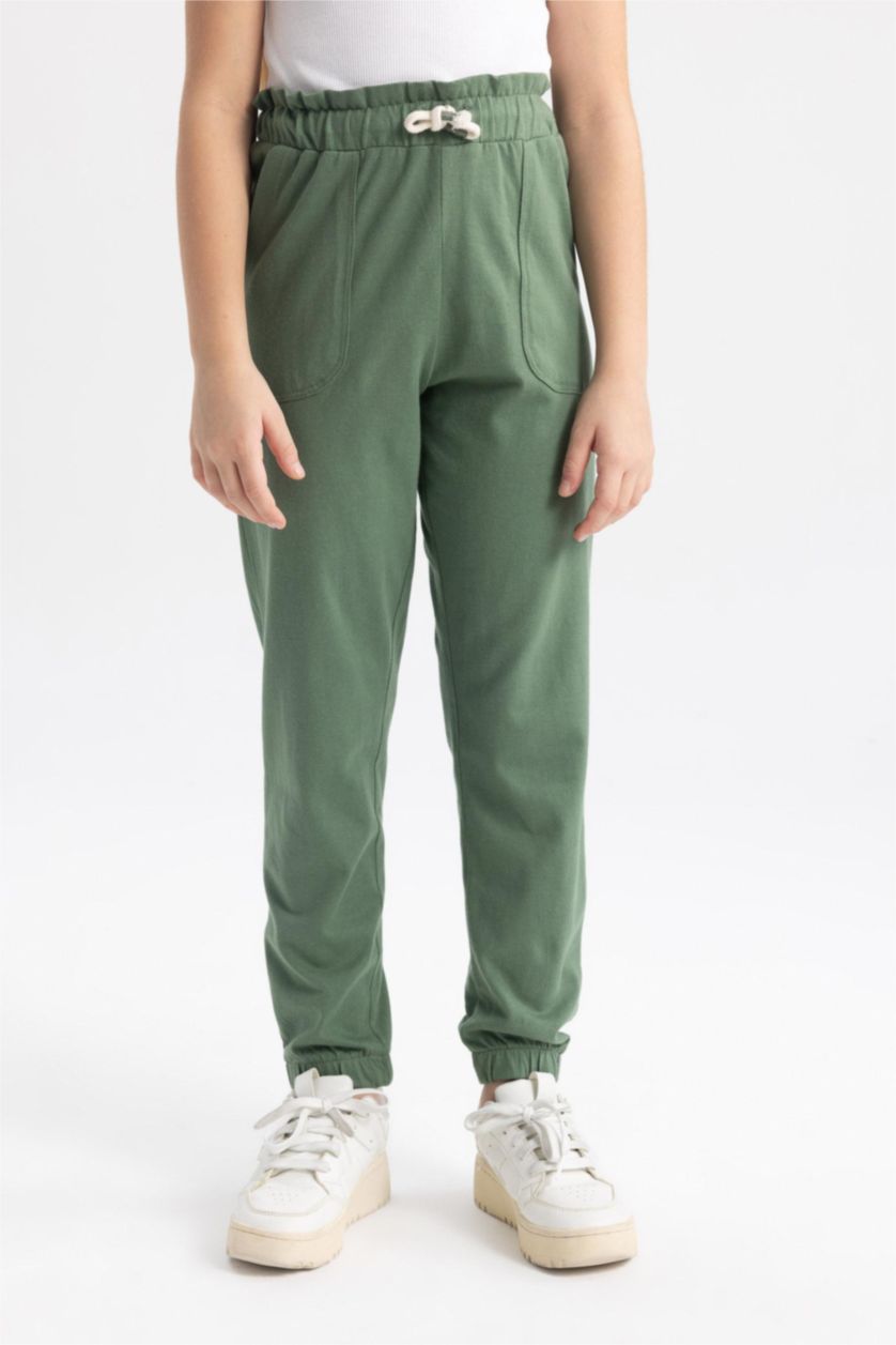 GIRLS & TEENS Khaki Girl Jogger Sweatpants