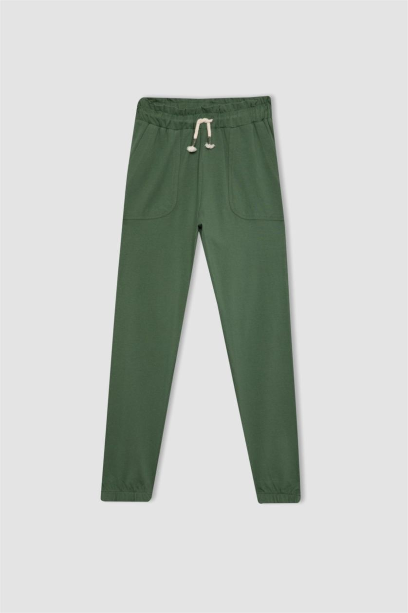 GIRLS & TEENS Khaki Girl Jogger Sweatpants