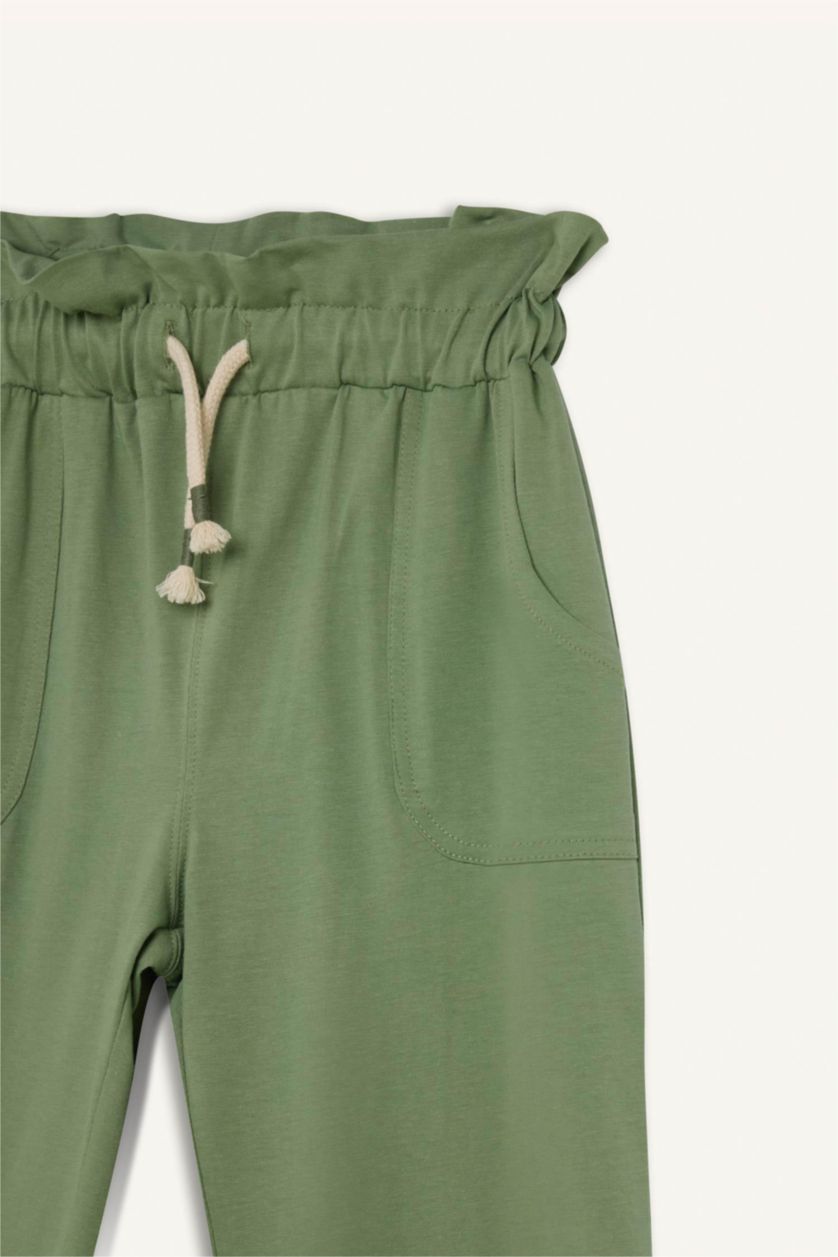 بنات أخضر فاتح بنطرون جوجر بناتي