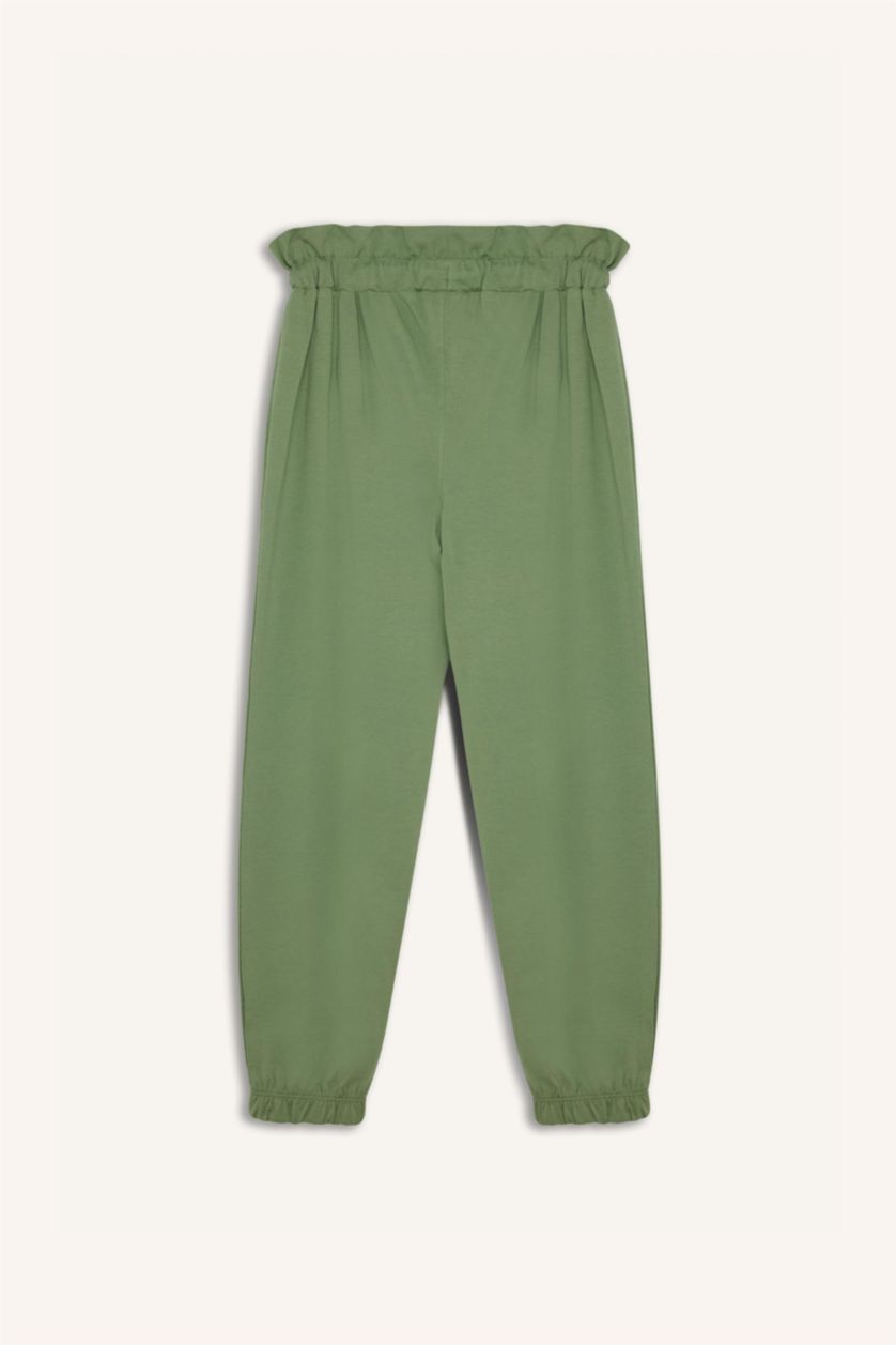 بنات أخضر فاتح بنطرون جوجر بناتي