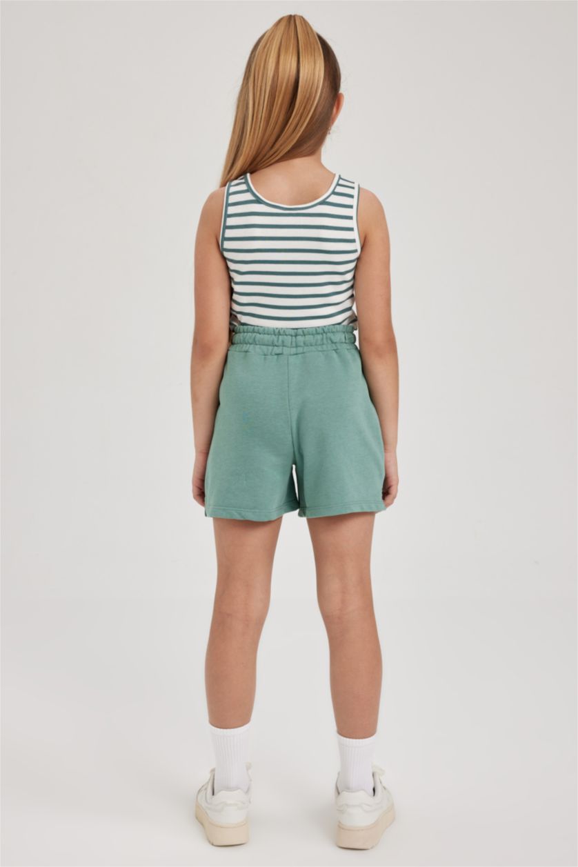 Дівчачий Світло зелений Шорти з тонкої тканини для дівчаток