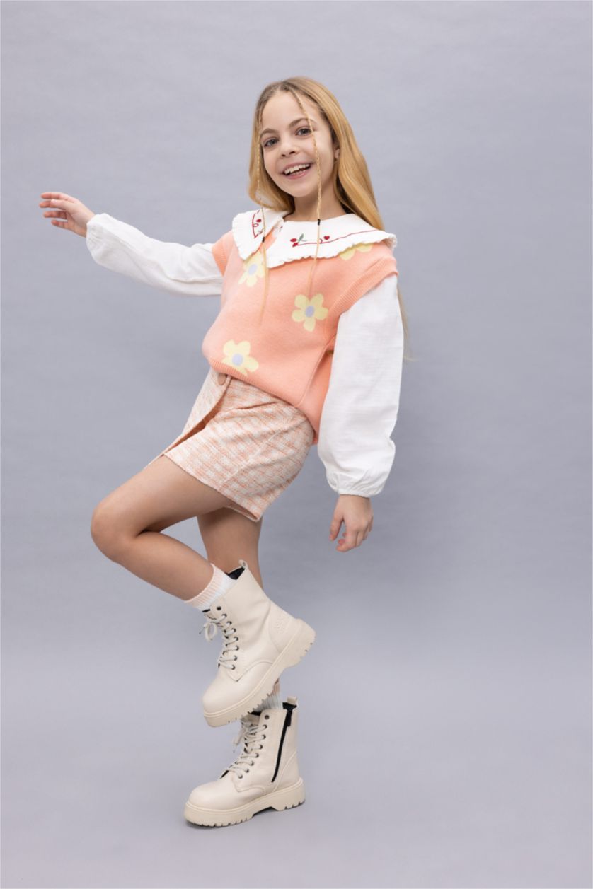 GIRLS & TEENS Coral Girl Standard Fit Sweater
