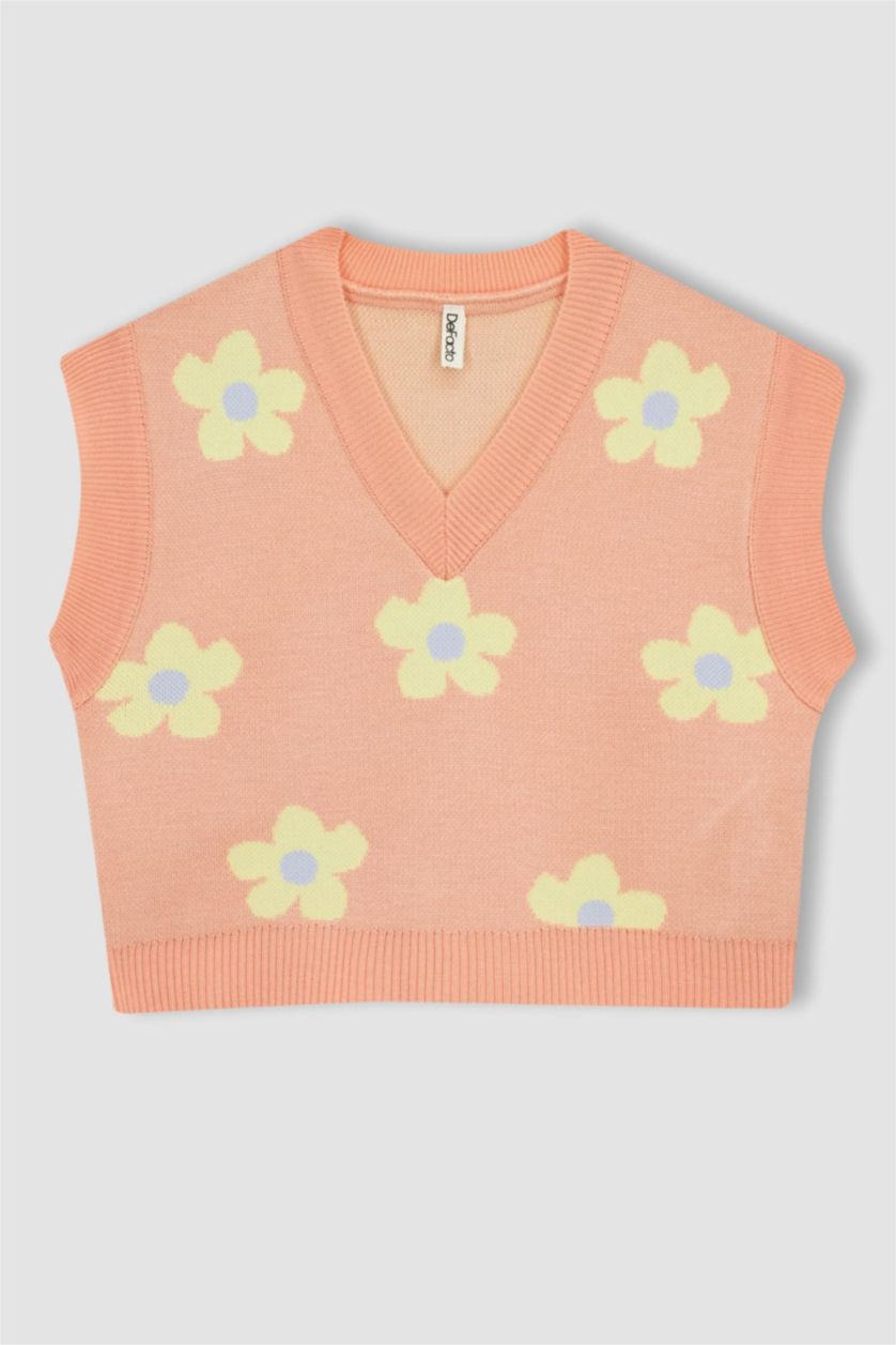 GIRLS & TEENS Coral Girl Standard Fit Sweater