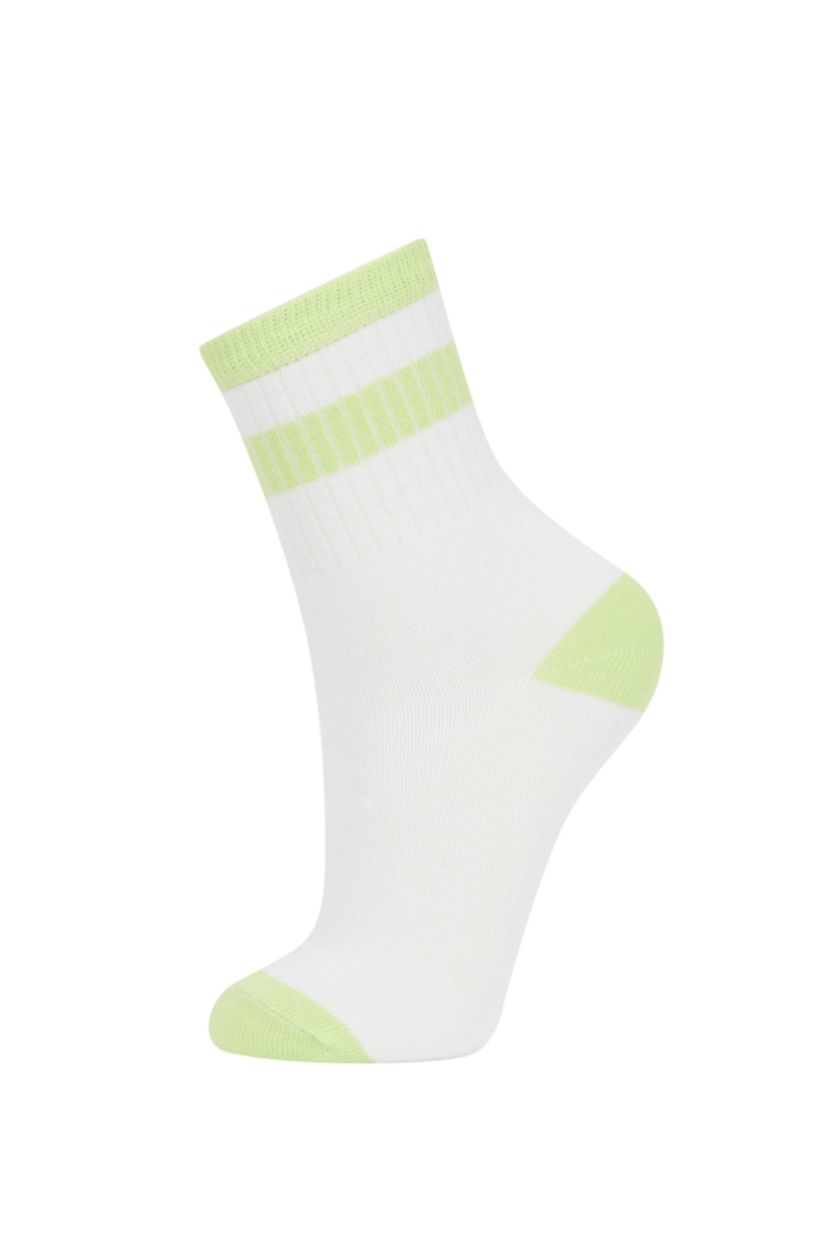 GIRLS & TEENS MIXED Girl DeFactoFit 5 Piece Cotton Long Socks