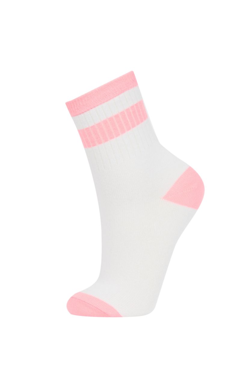 GIRLS & TEENS MIXED Girl DeFactoFit 5 Piece Cotton Long Socks