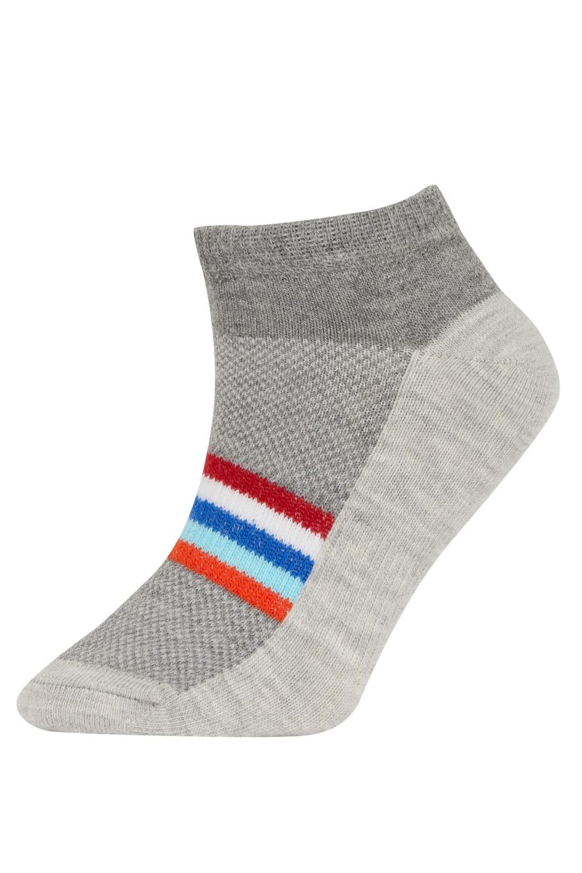 أولادي MIXED شرابات اولادي قصير قطن - 3 قطع