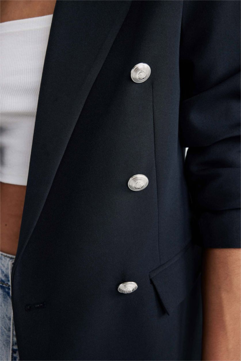 WOMAN NAVY Oversize Fit Blazer