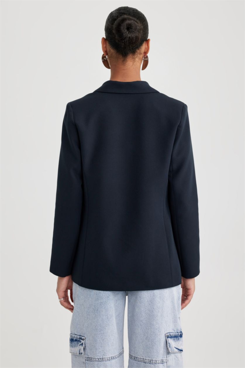 WOMAN NAVY Oversize Fit Blazer
