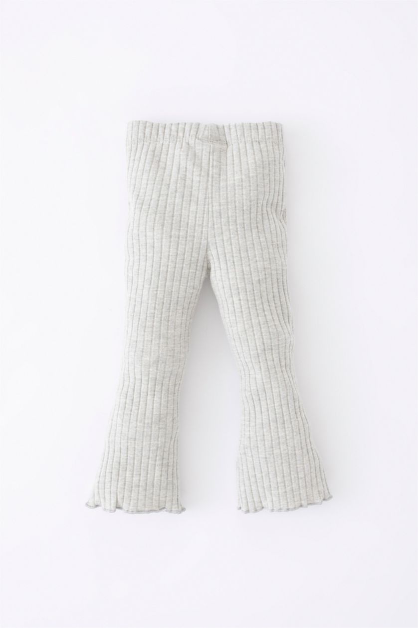 BABY GIRL Grey Baby Girl Flare Leggings