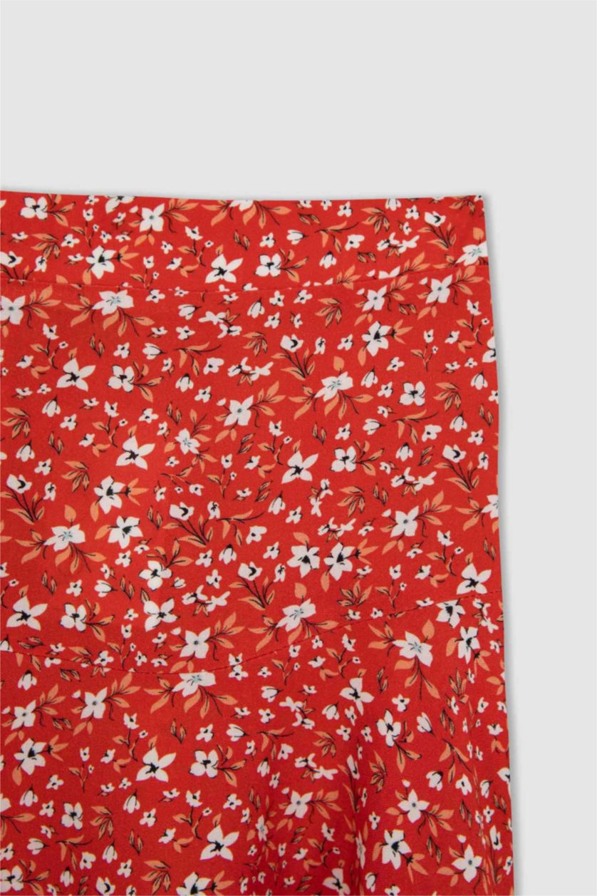 FILLES Rouge Jupe Viscose Fille