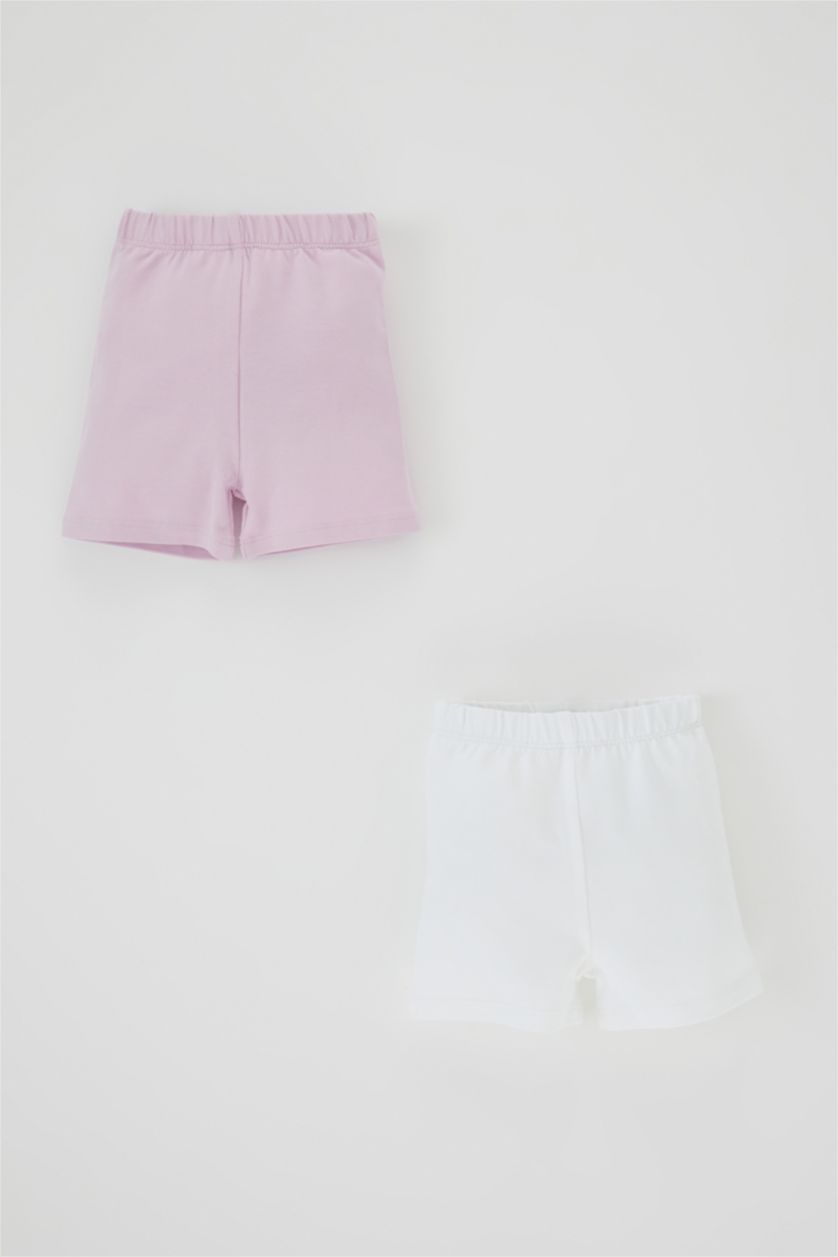 طفلة صغيرة أرجواني سروال ضيق بناتي بيبي قصة عادية - قطعتين