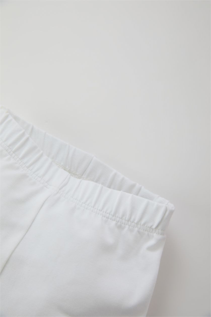 طفلة صغيرة أرجواني سروال ضيق بناتي بيبي قصة عادية - قطعتين