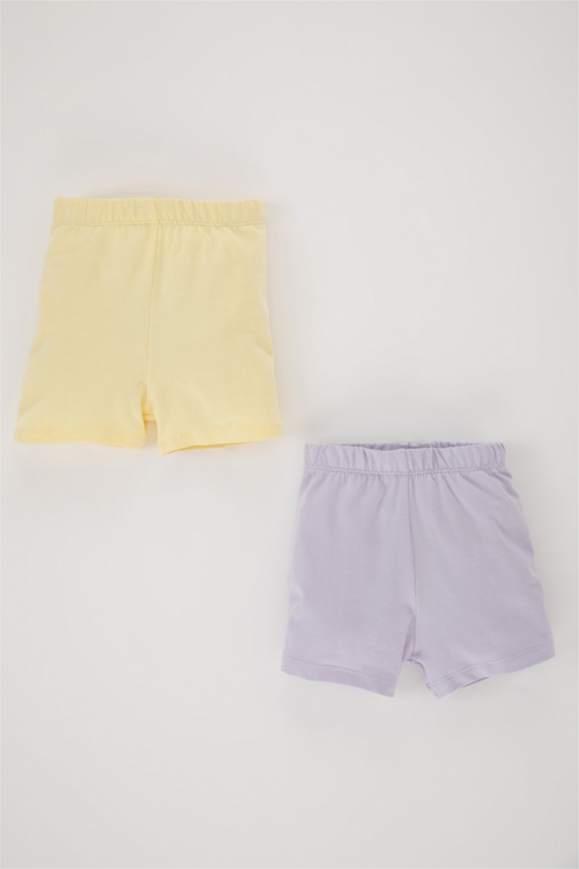 طفلة صغيرة أصفر فاتح ستريج بناتي بيبي بقصة عادية من قطعتين