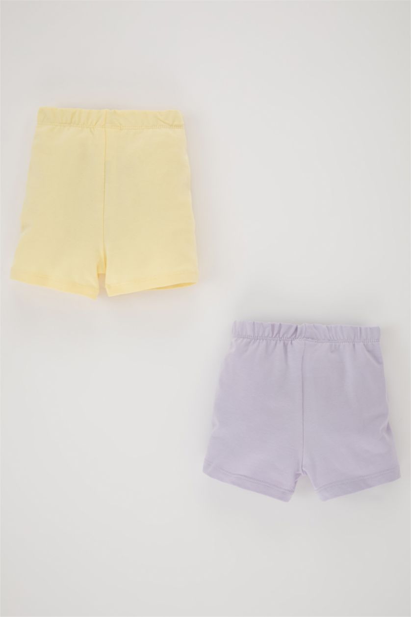 طفلة صغيرة أصفر فاتح ستريج بناتي بيبي بقصة عادية من قطعتين