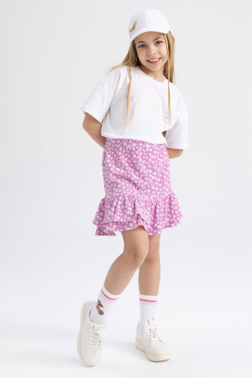 GIRLS & TEENS Pink طقم قصة مريحة