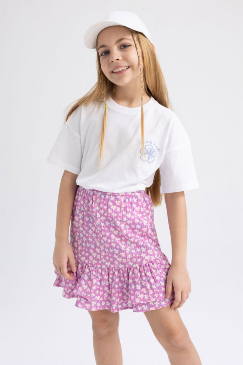 GIRLS & TEENS Pink طقم قصة مريحة