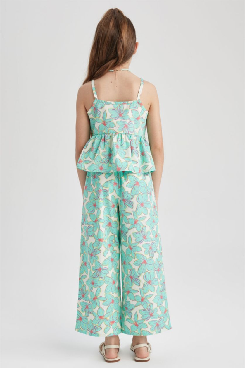 FILLES Bleu Ensemble Tissé 2 Fille