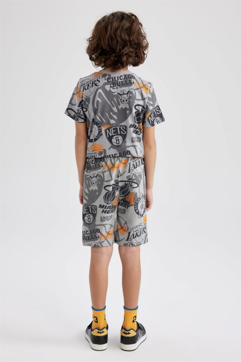 Мальчики и подростки Светло-серый Шорты NBA Current Teams для мальчиков