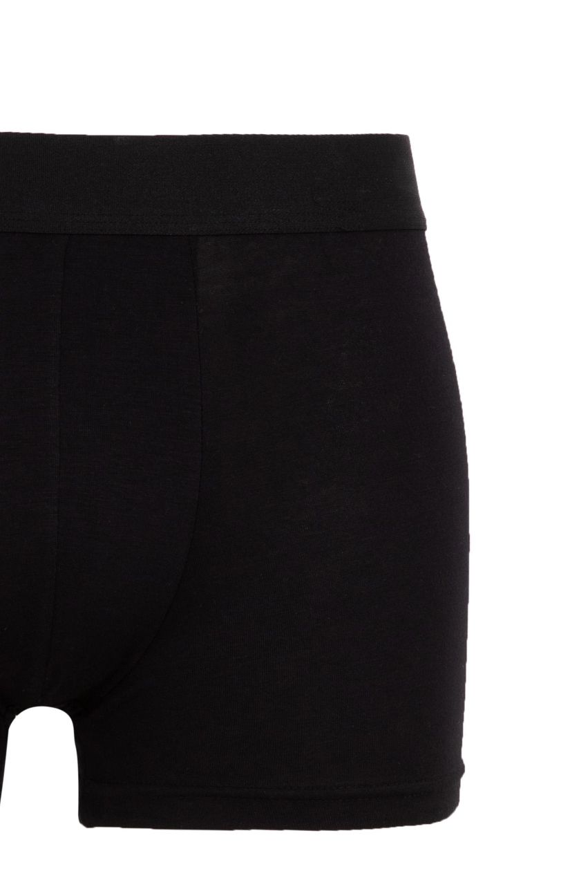 Erkek Siyah Premium Regular Fit Bambu Boxer