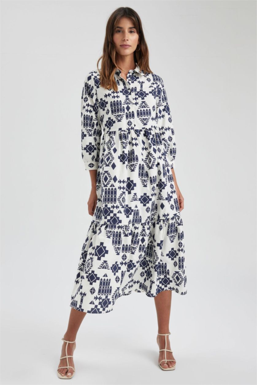 FEMME Beige Maxi Dress