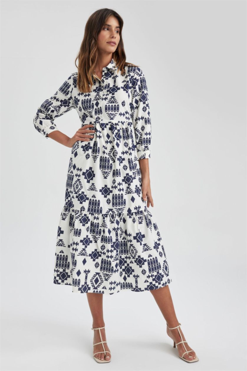 FEMME Beige Maxi Dress