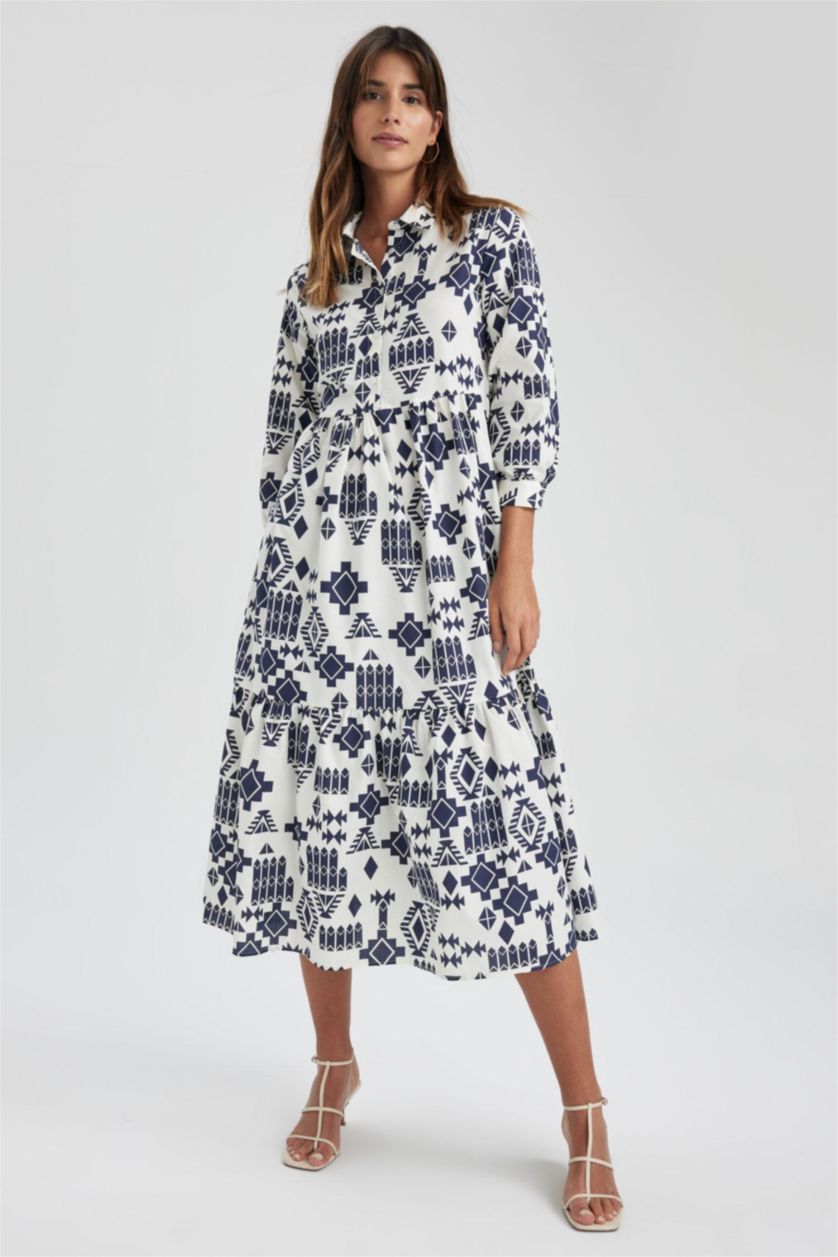 FEMME Beige Maxi Dress