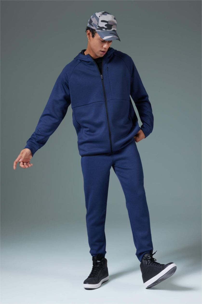 MAN NAVY Slim Fit Scuba Fabric Jogger