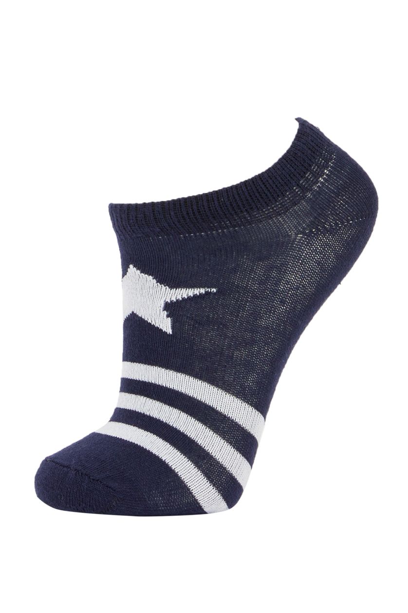 Boys & Teens NAVY Boy 7 Pack Cotton Booties Socks