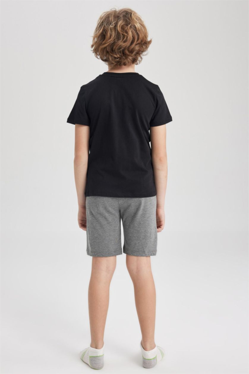 BOYS & TEENS Black Boys Regular Fit Batman Pajamas