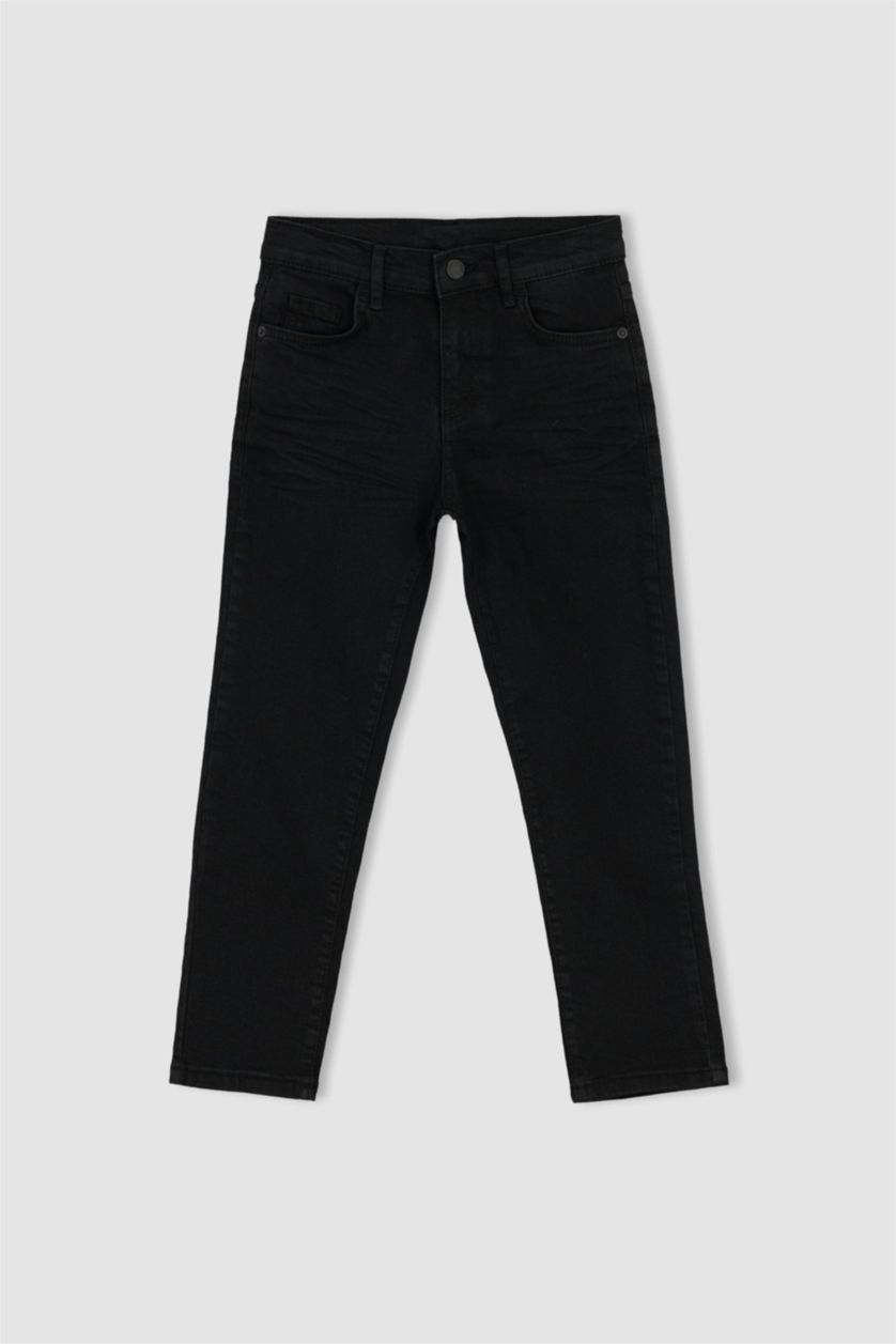 BOYS & TEENS Black Boy Regular Fit Jeans