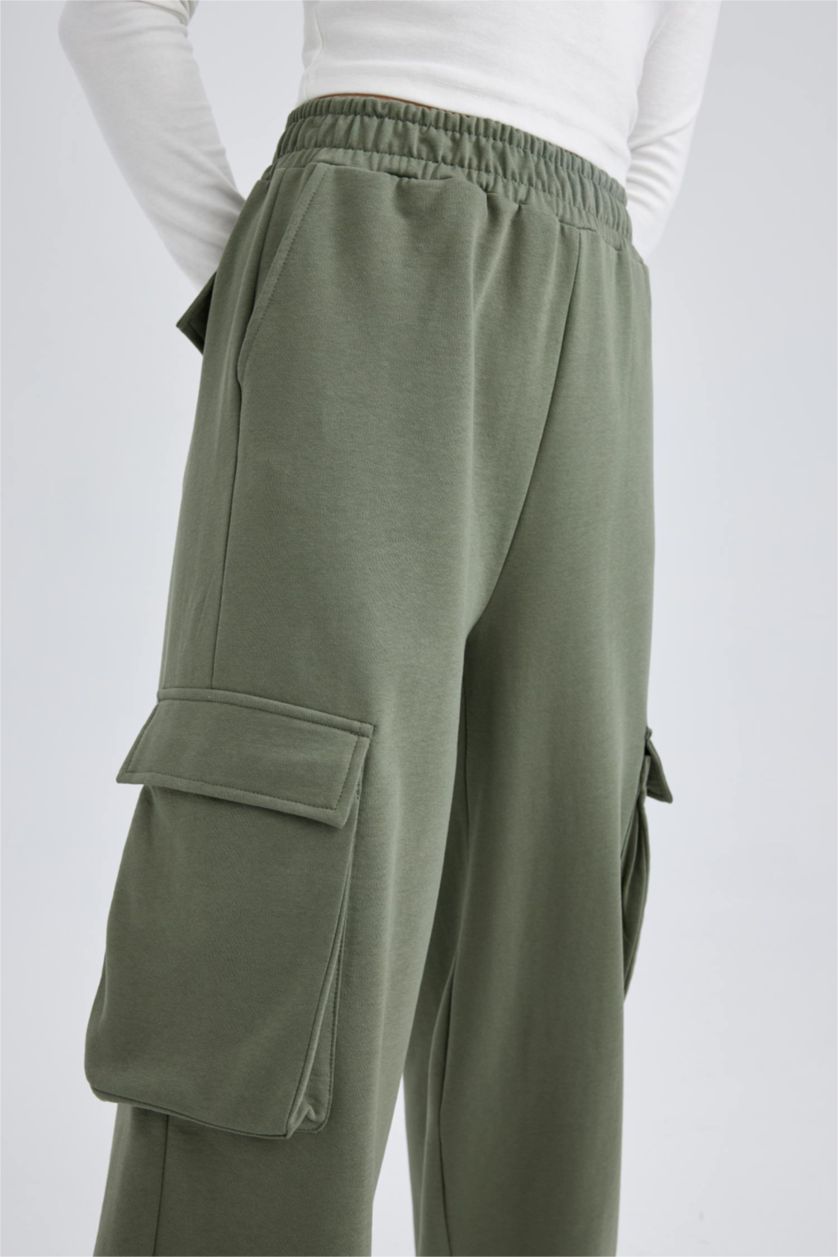 WOMAN Khaki jogger Trousers