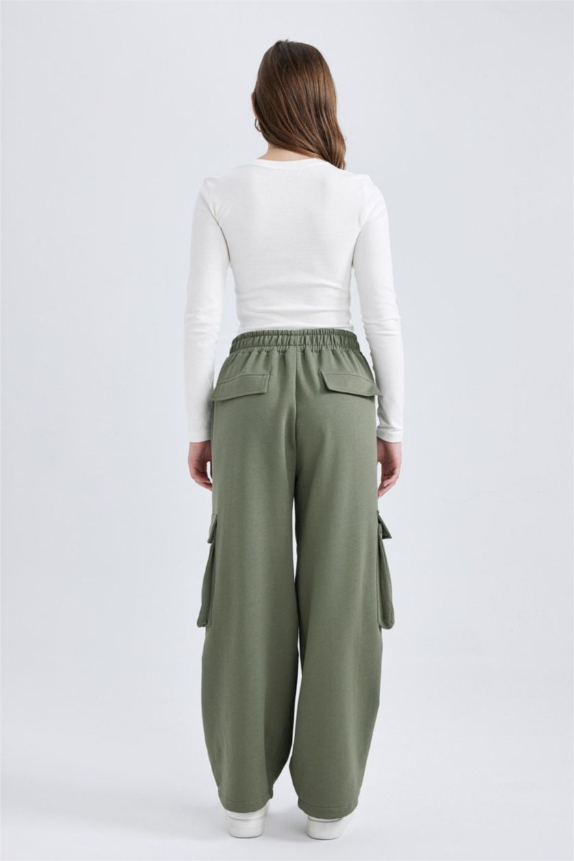 WOMAN Khaki jogger Trousers