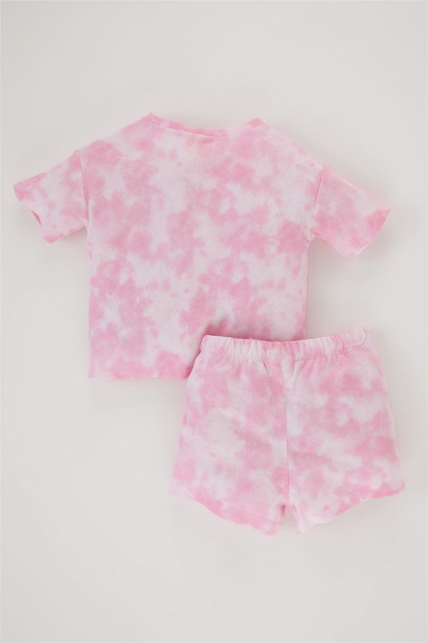 BÉBÉ FILLE Écru Ensemble En Tricot Col Ras Du Cou Batic Manche Courte 2 BéBé Fille