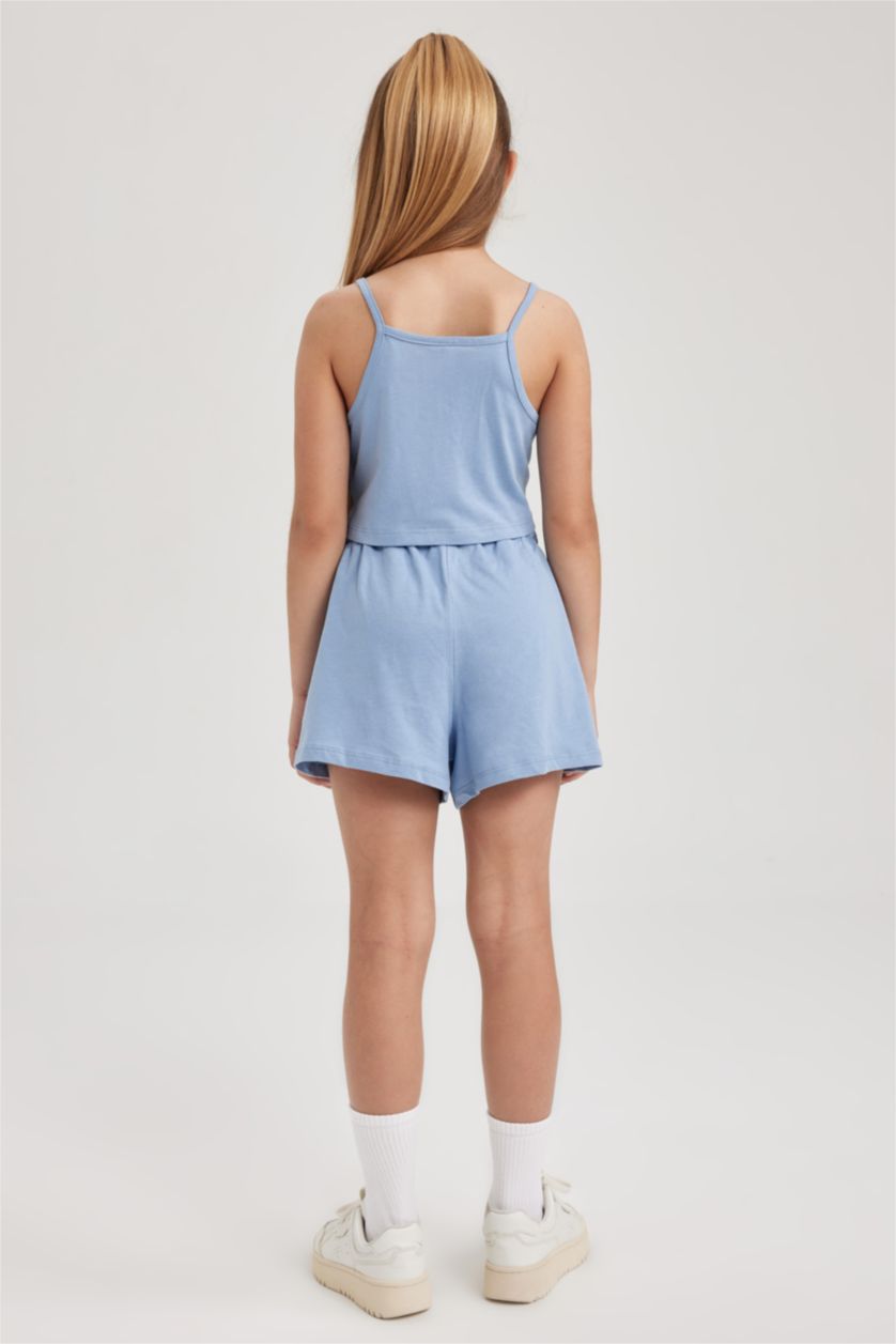 FILLES Bleu Ensemble de 2 pièces Débardeur et short pour Fille
