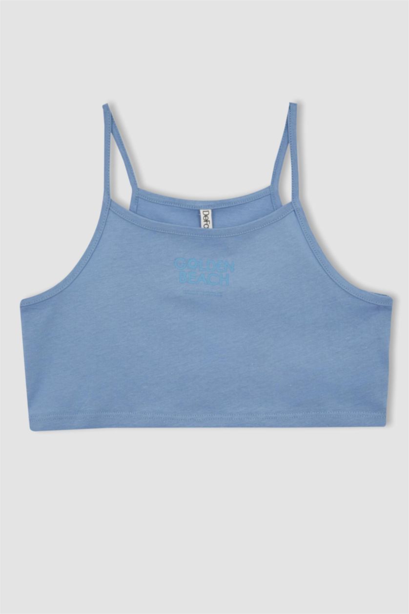 FILLES Bleu Ensemble de 2 pièces Débardeur et short pour Fille