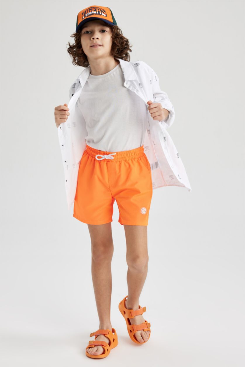 GARÇONS Orange Short de bain pour Garçon