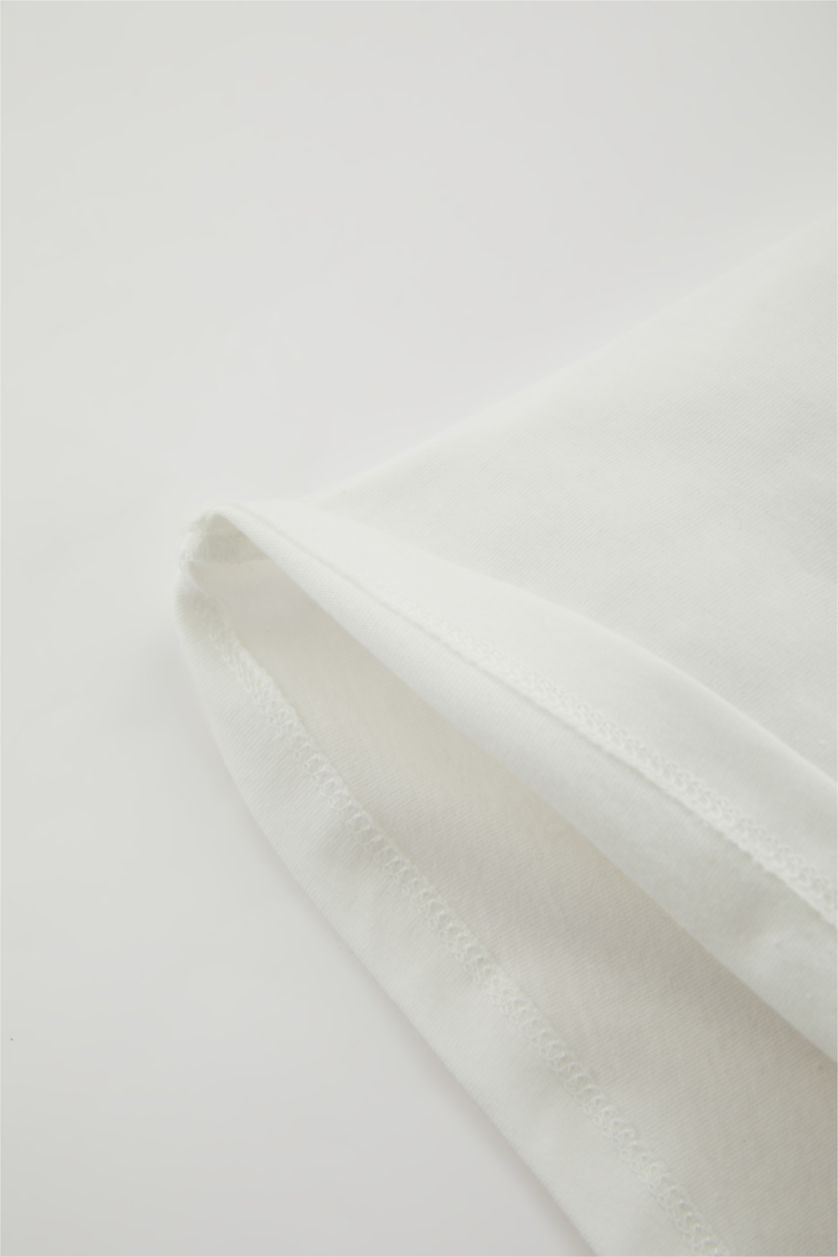 طفلة صغيرة أصفر سيت بناتي شورت تيشيرت باليونيكورن - قطعتين