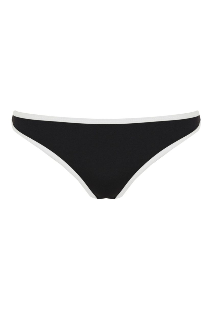 FEMME Noir Bas de Bikini noir