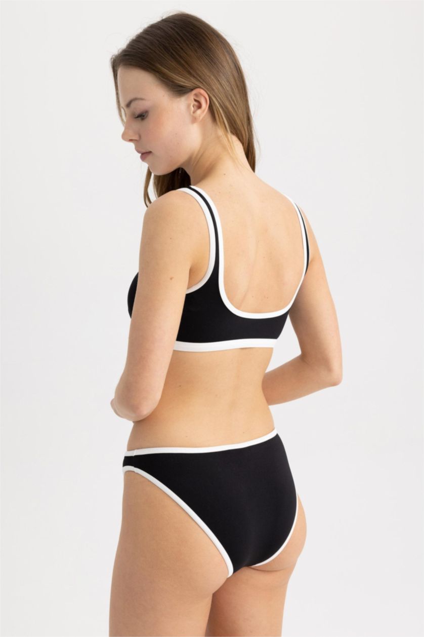 FEMME Noir Bas de Bikini noir