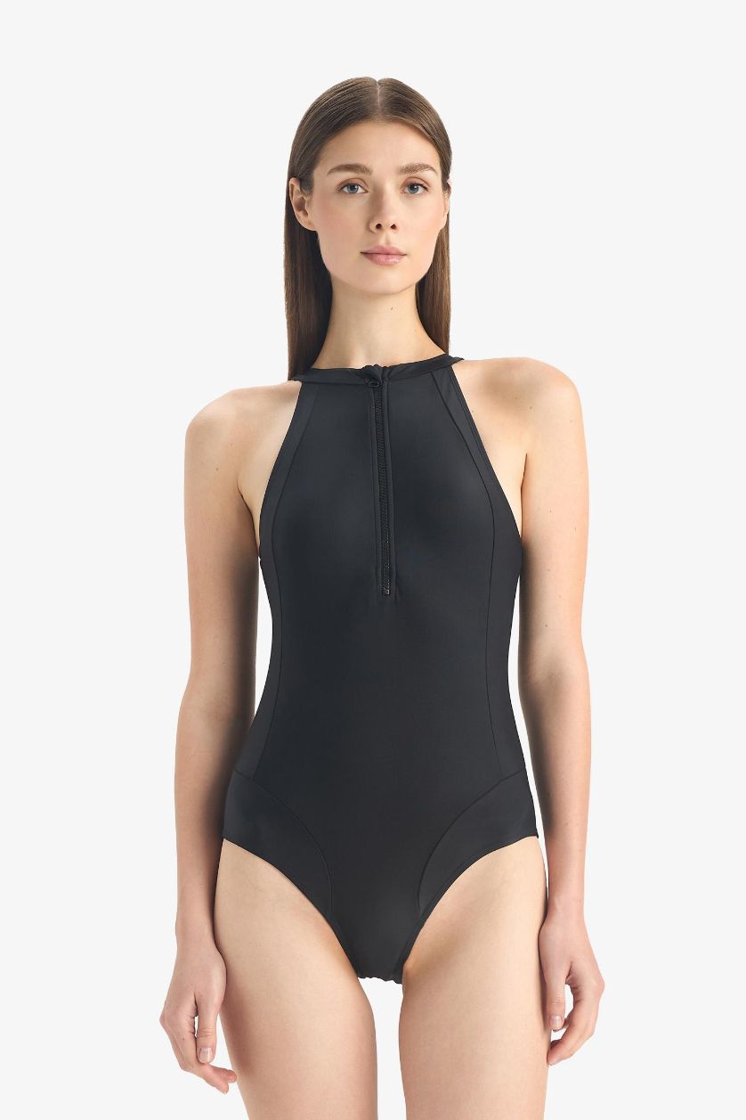 Woman Black DeFactoFit Swimsuit