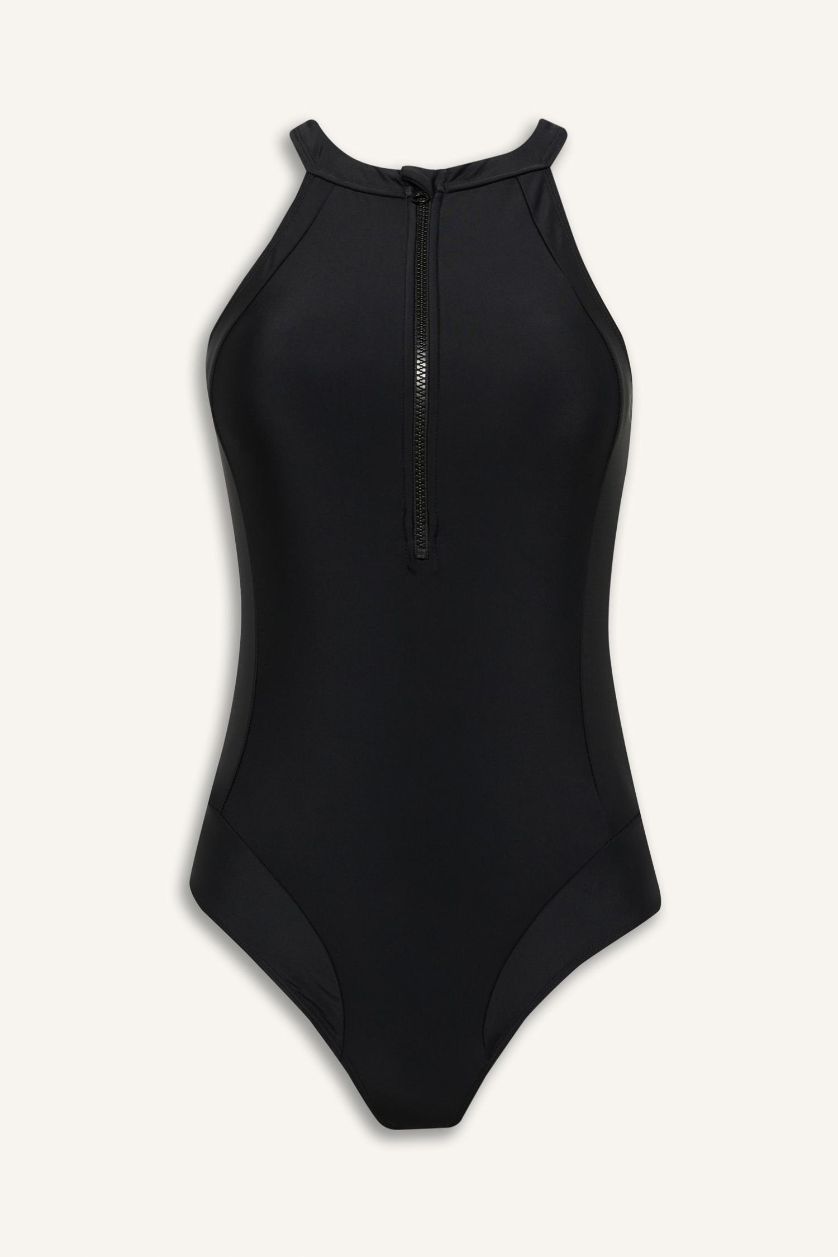 Woman Black DeFactoFit Swimsuit