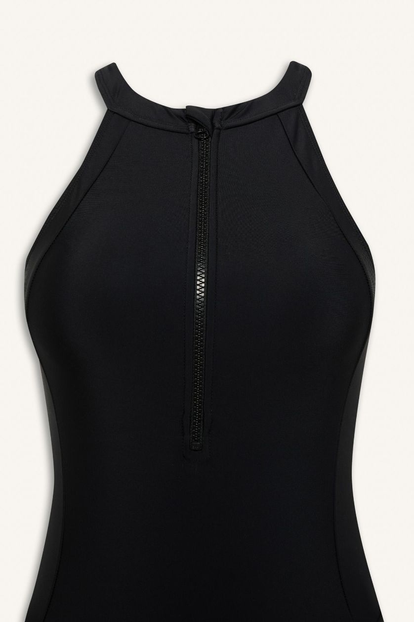 Woman Black DeFactoFit Swimsuit