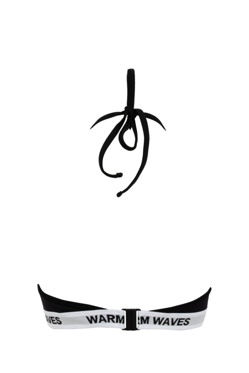 WOMAN Black Defacto Fit Bikini Top