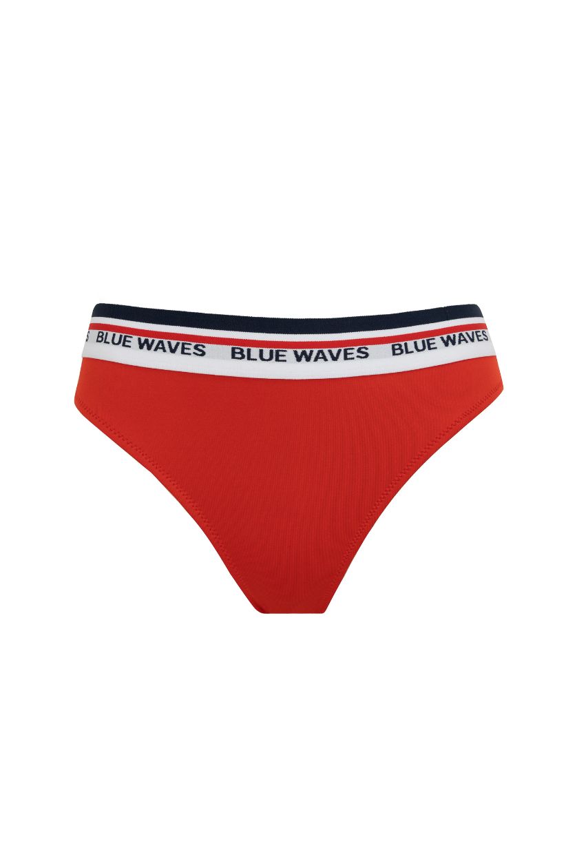 Kadın Kırmızı Sörfçü Bikini Altı